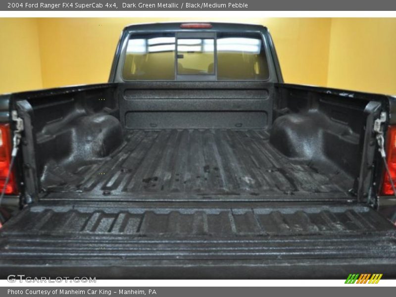Dark Green Metallic / Black/Medium Pebble 2004 Ford Ranger FX4 SuperCab 4x4