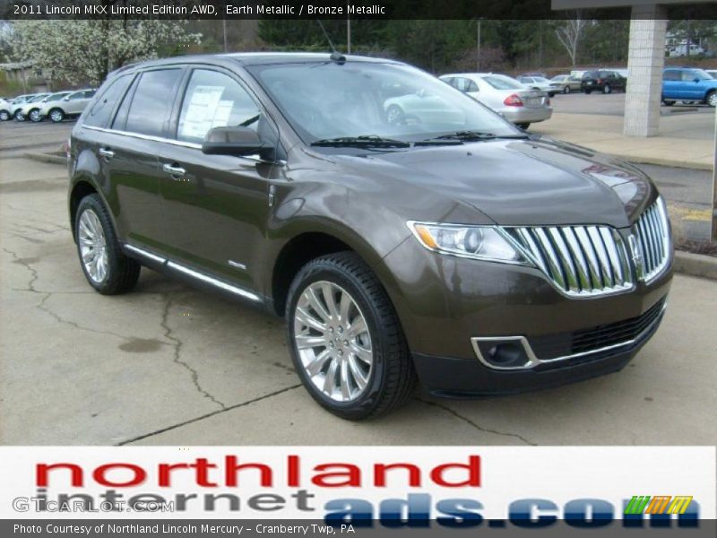 Earth Metallic / Bronze Metallic 2011 Lincoln MKX Limited Edition AWD