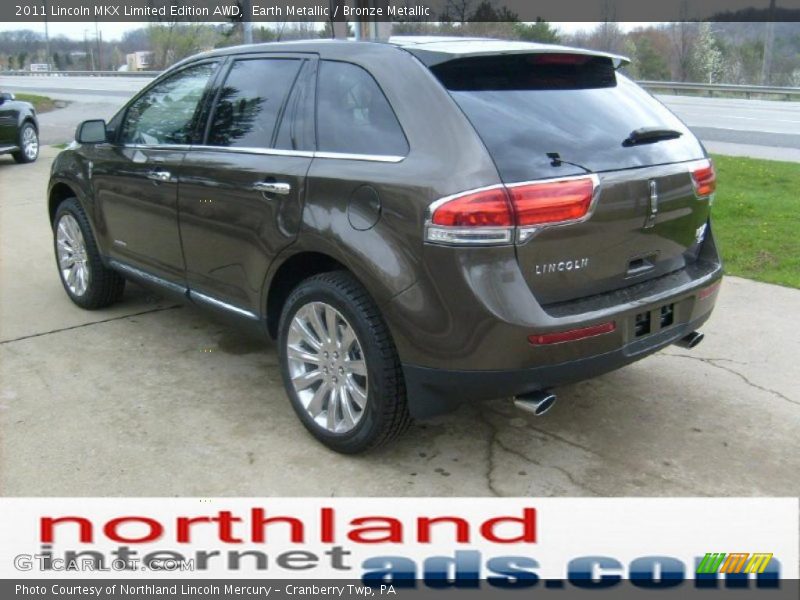 Earth Metallic / Bronze Metallic 2011 Lincoln MKX Limited Edition AWD