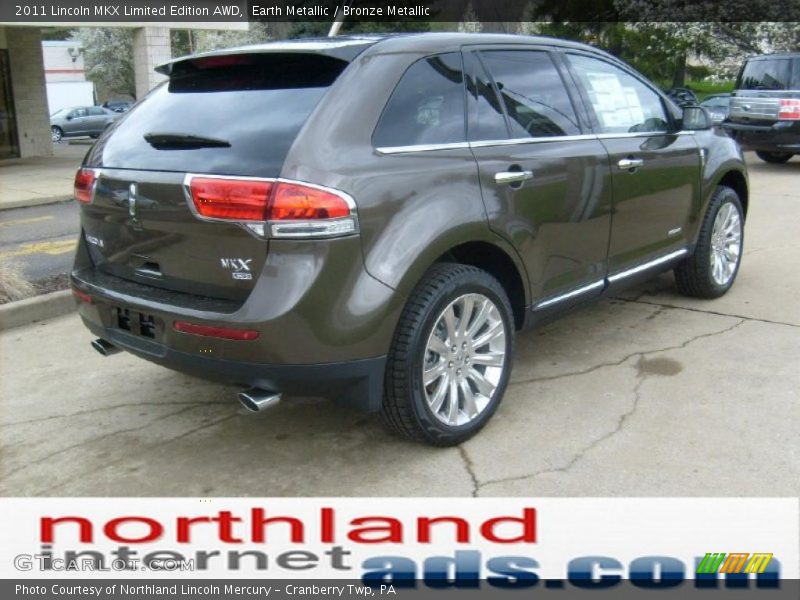 Earth Metallic / Bronze Metallic 2011 Lincoln MKX Limited Edition AWD