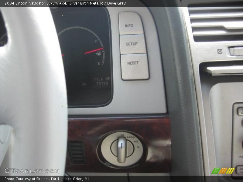 Silver Birch Metallic / Dove Grey 2004 Lincoln Navigator Luxury 4x4