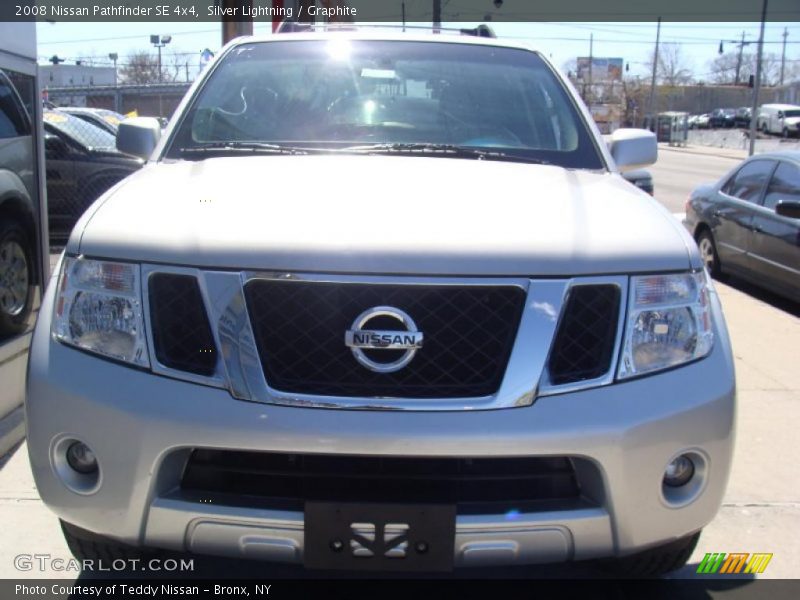 Silver Lightning / Graphite 2008 Nissan Pathfinder SE 4x4