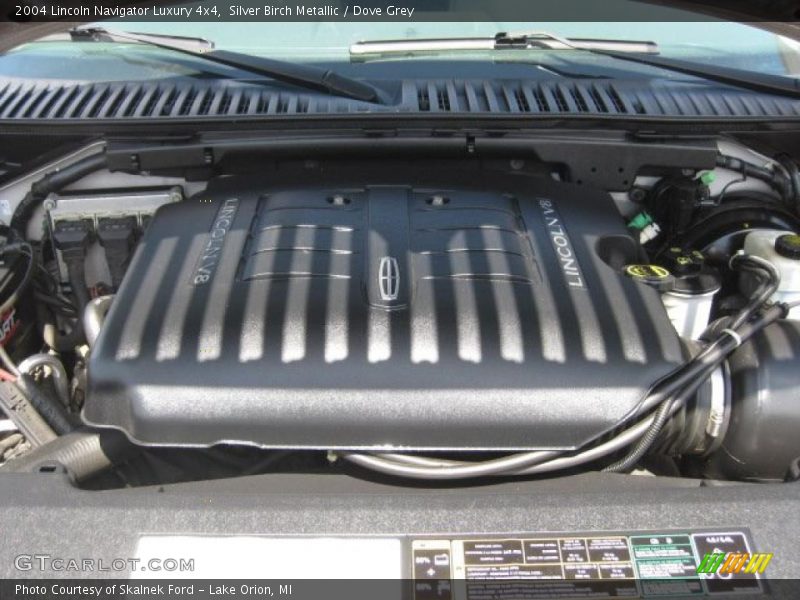 Silver Birch Metallic / Dove Grey 2004 Lincoln Navigator Luxury 4x4