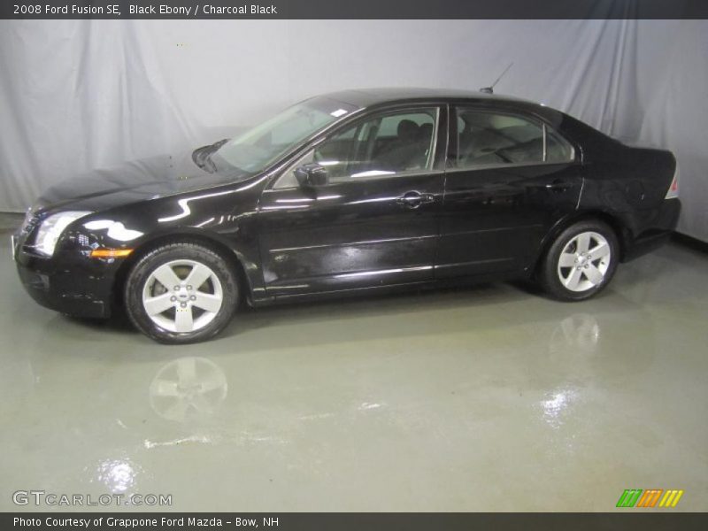 Black Ebony / Charcoal Black 2008 Ford Fusion SE