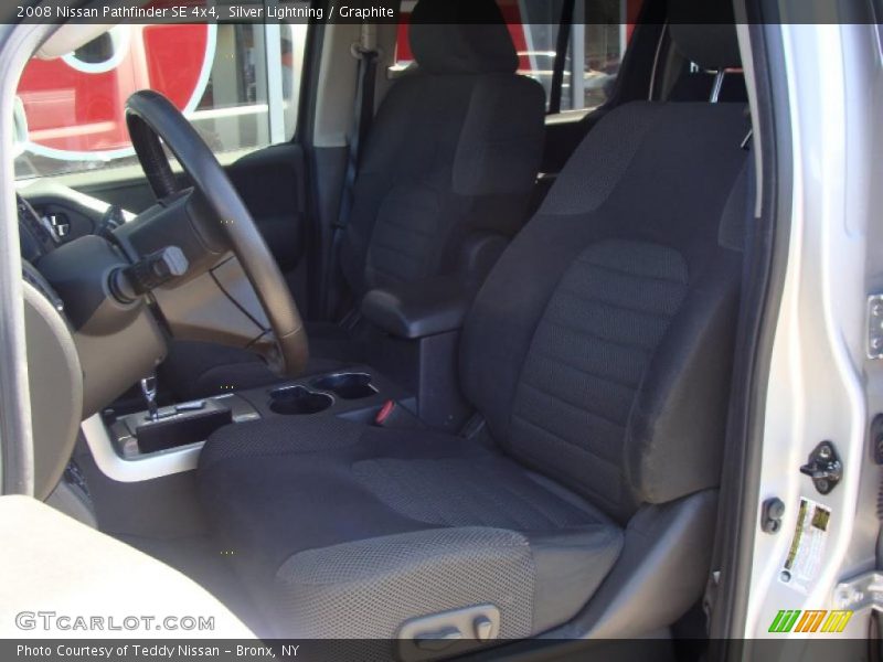 Silver Lightning / Graphite 2008 Nissan Pathfinder SE 4x4