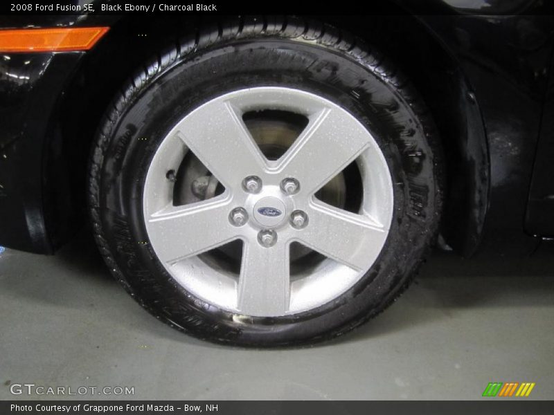 Black Ebony / Charcoal Black 2008 Ford Fusion SE