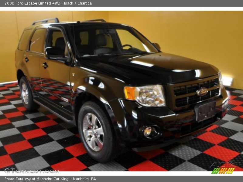 Black / Charcoal 2008 Ford Escape Limited 4WD