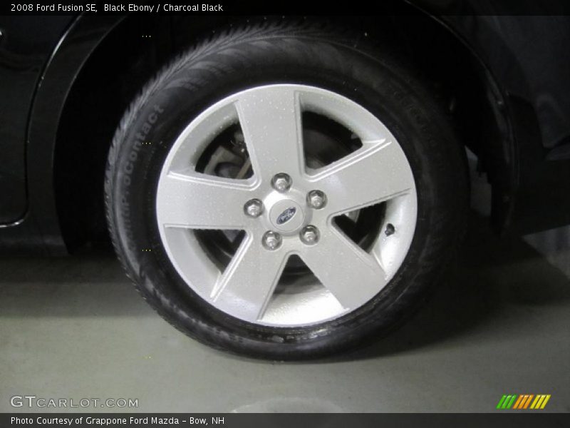 Black Ebony / Charcoal Black 2008 Ford Fusion SE