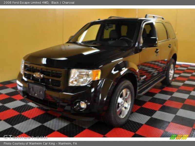 Black / Charcoal 2008 Ford Escape Limited 4WD