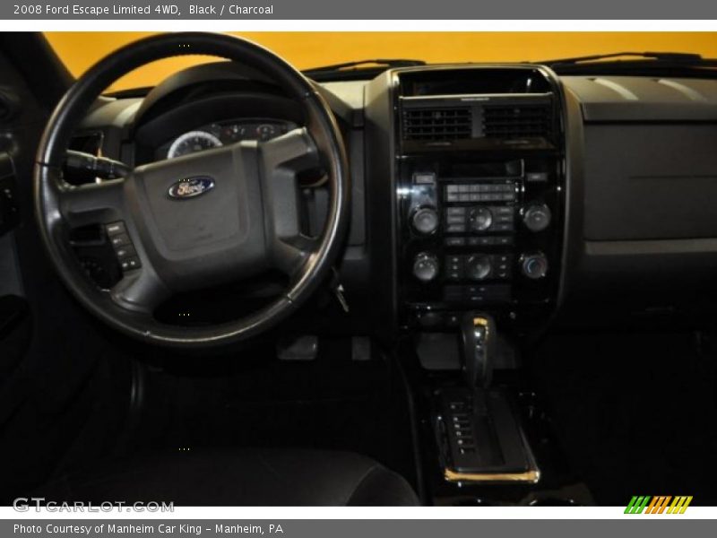 Black / Charcoal 2008 Ford Escape Limited 4WD
