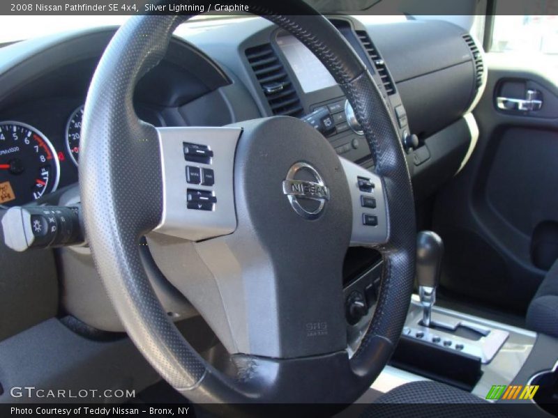 Silver Lightning / Graphite 2008 Nissan Pathfinder SE 4x4