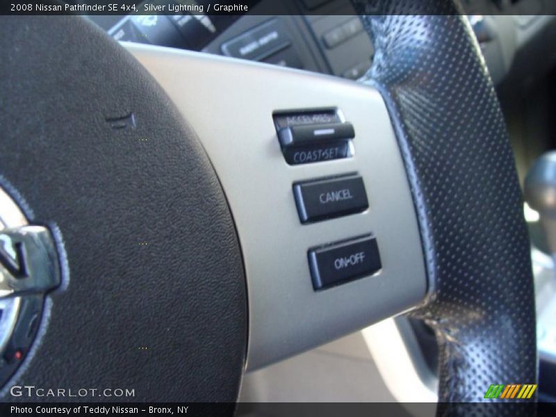 Silver Lightning / Graphite 2008 Nissan Pathfinder SE 4x4