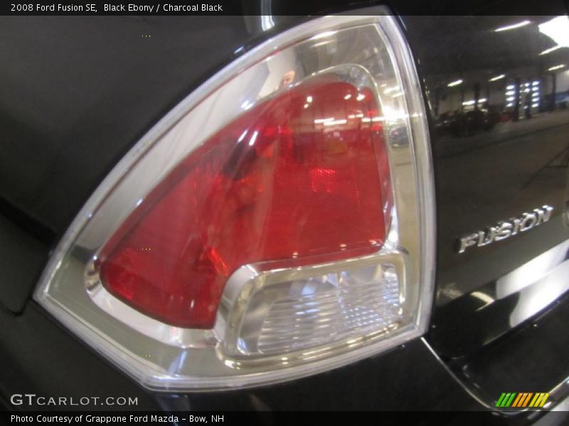Black Ebony / Charcoal Black 2008 Ford Fusion SE