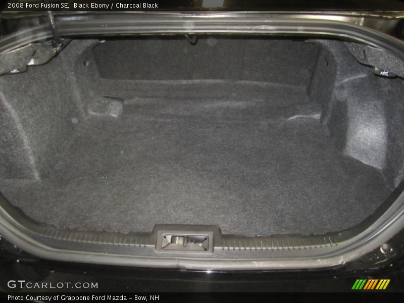 Black Ebony / Charcoal Black 2008 Ford Fusion SE