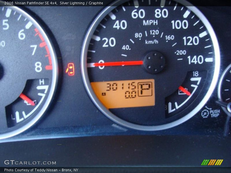 Silver Lightning / Graphite 2008 Nissan Pathfinder SE 4x4