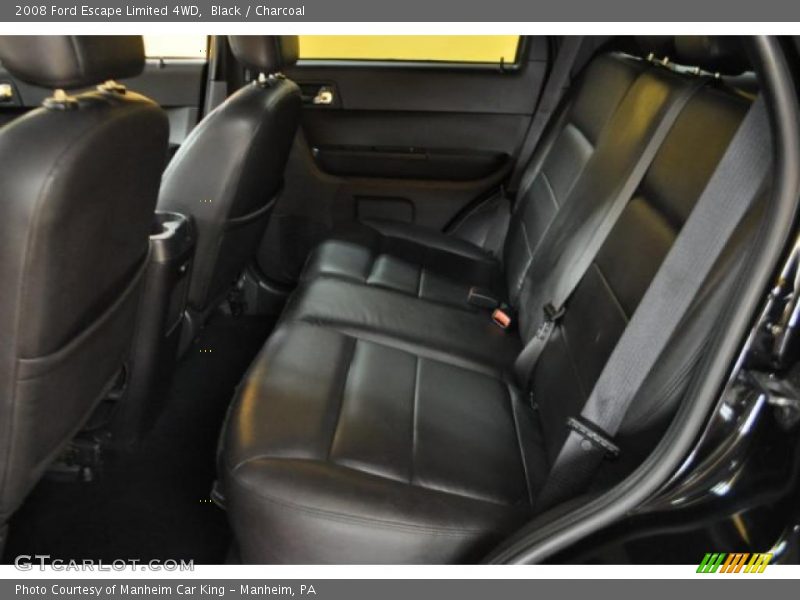 Black / Charcoal 2008 Ford Escape Limited 4WD