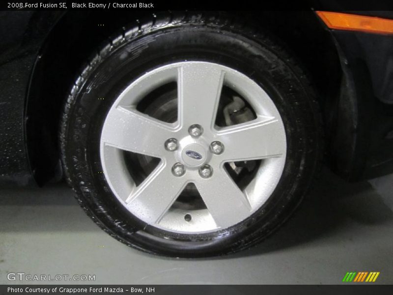 Black Ebony / Charcoal Black 2008 Ford Fusion SE
