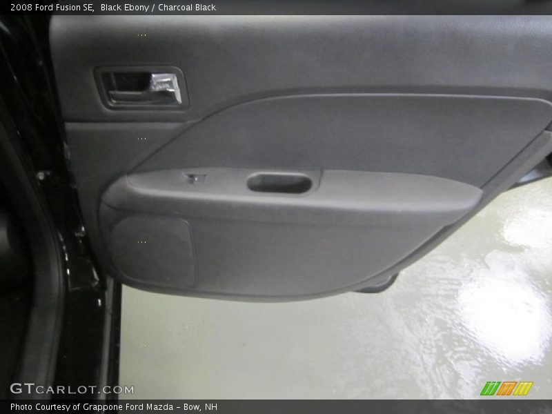 Black Ebony / Charcoal Black 2008 Ford Fusion SE