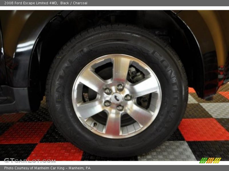Black / Charcoal 2008 Ford Escape Limited 4WD