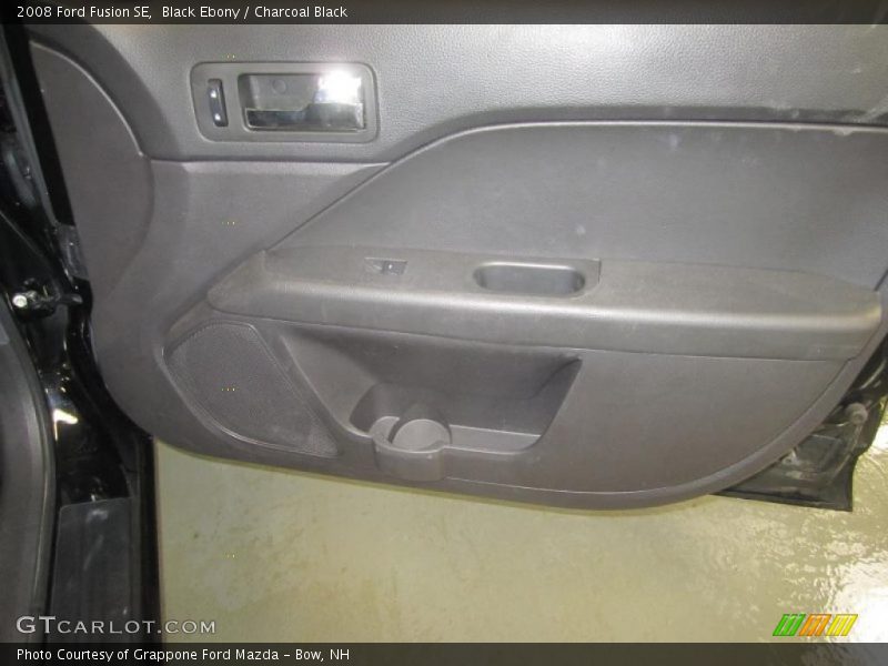 Black Ebony / Charcoal Black 2008 Ford Fusion SE