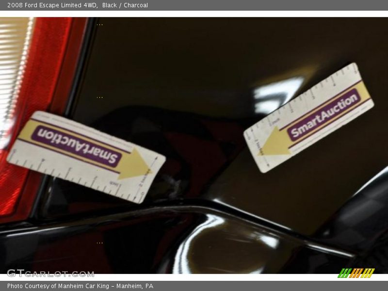 Black / Charcoal 2008 Ford Escape Limited 4WD