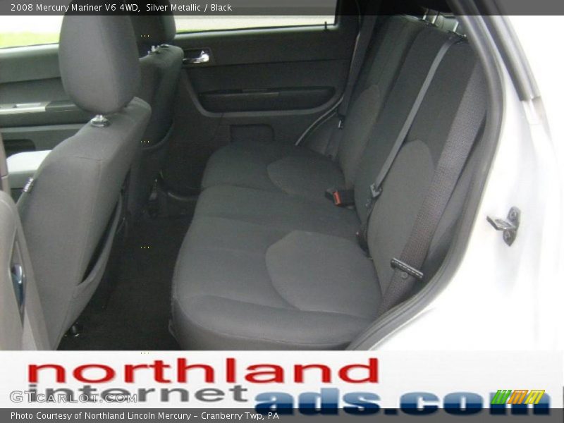 Silver Metallic / Black 2008 Mercury Mariner V6 4WD