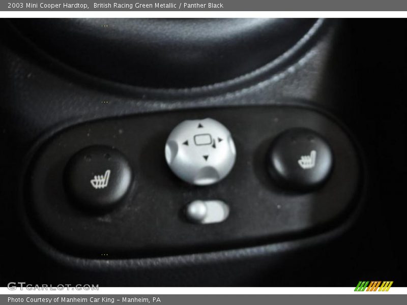 British Racing Green Metallic / Panther Black 2003 Mini Cooper Hardtop