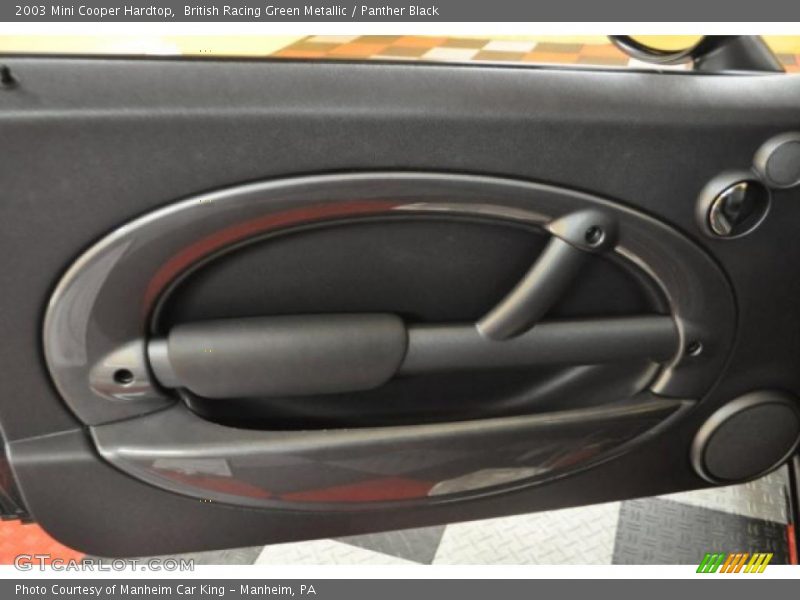 British Racing Green Metallic / Panther Black 2003 Mini Cooper Hardtop