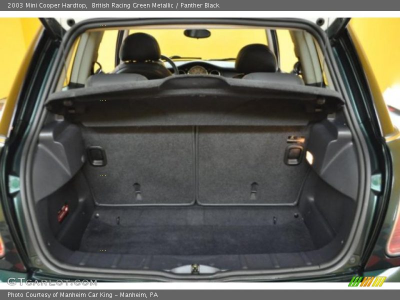 British Racing Green Metallic / Panther Black 2003 Mini Cooper Hardtop
