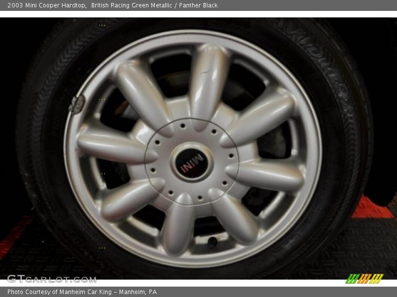 British Racing Green Metallic / Panther Black 2003 Mini Cooper Hardtop