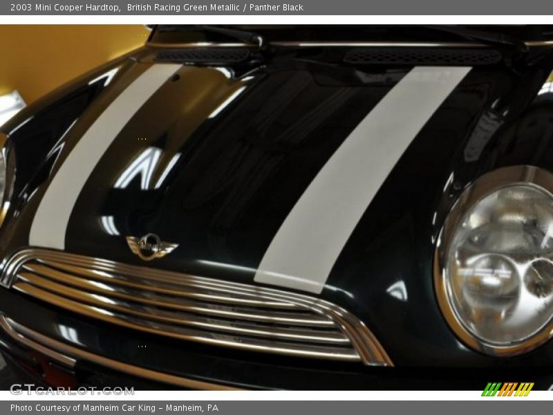 British Racing Green Metallic / Panther Black 2003 Mini Cooper Hardtop