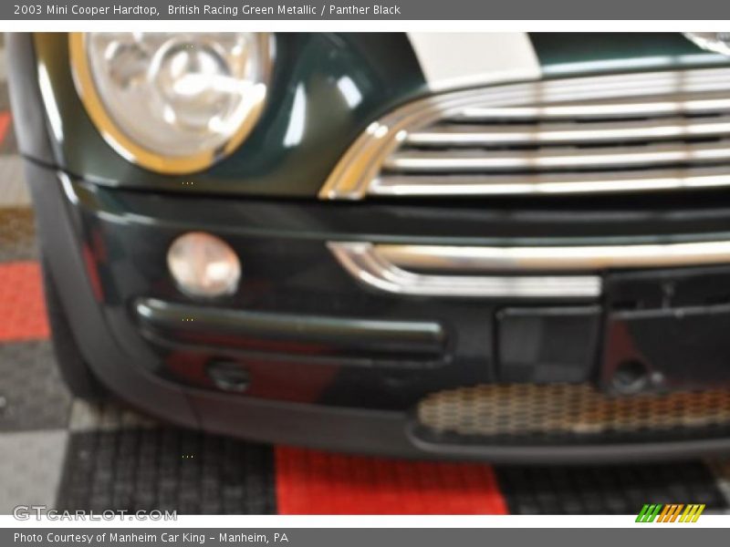British Racing Green Metallic / Panther Black 2003 Mini Cooper Hardtop