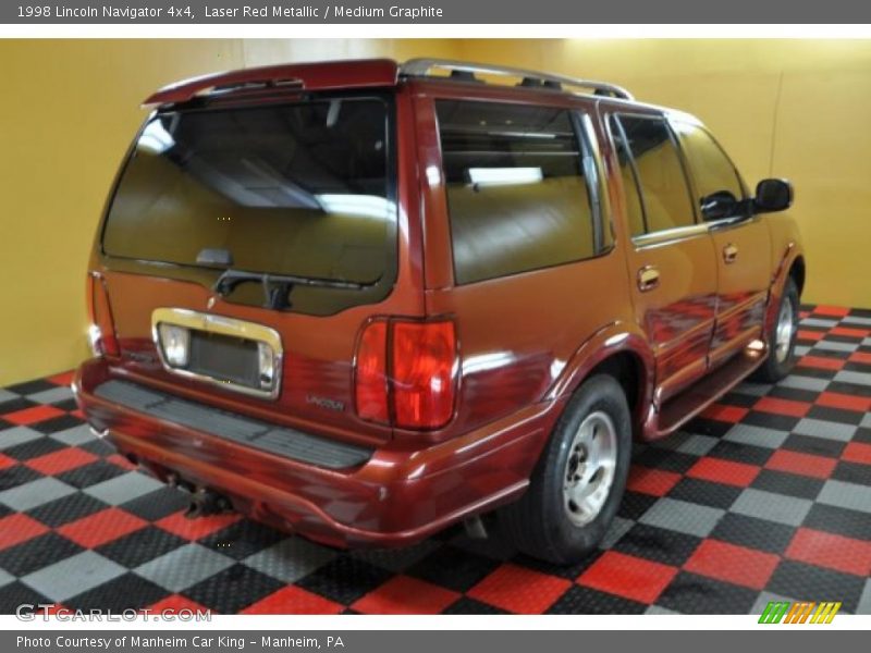 Laser Red Metallic / Medium Graphite 1998 Lincoln Navigator 4x4