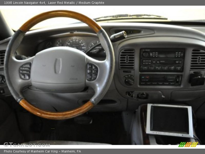 Laser Red Metallic / Medium Graphite 1998 Lincoln Navigator 4x4