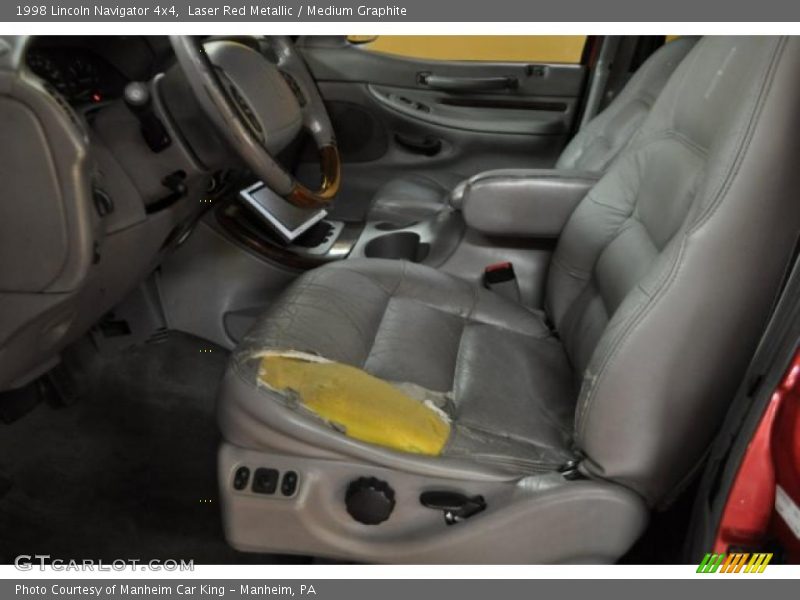 Laser Red Metallic / Medium Graphite 1998 Lincoln Navigator 4x4