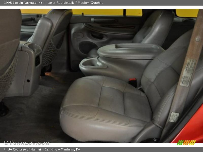 Laser Red Metallic / Medium Graphite 1998 Lincoln Navigator 4x4