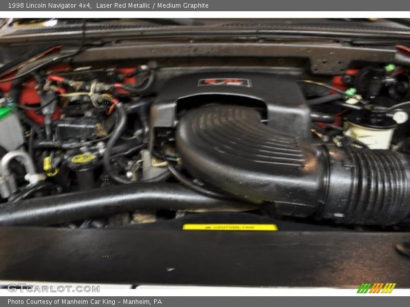 Laser Red Metallic / Medium Graphite 1998 Lincoln Navigator 4x4