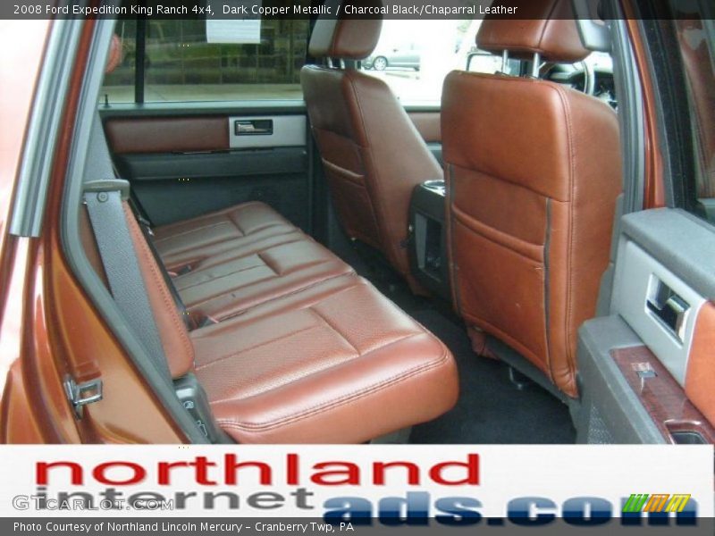 Dark Copper Metallic / Charcoal Black/Chaparral Leather 2008 Ford Expedition King Ranch 4x4