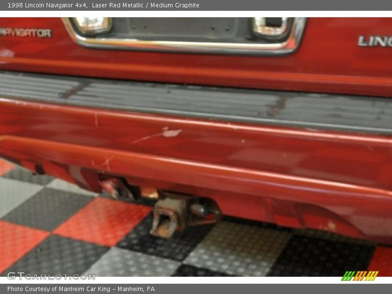 Laser Red Metallic / Medium Graphite 1998 Lincoln Navigator 4x4