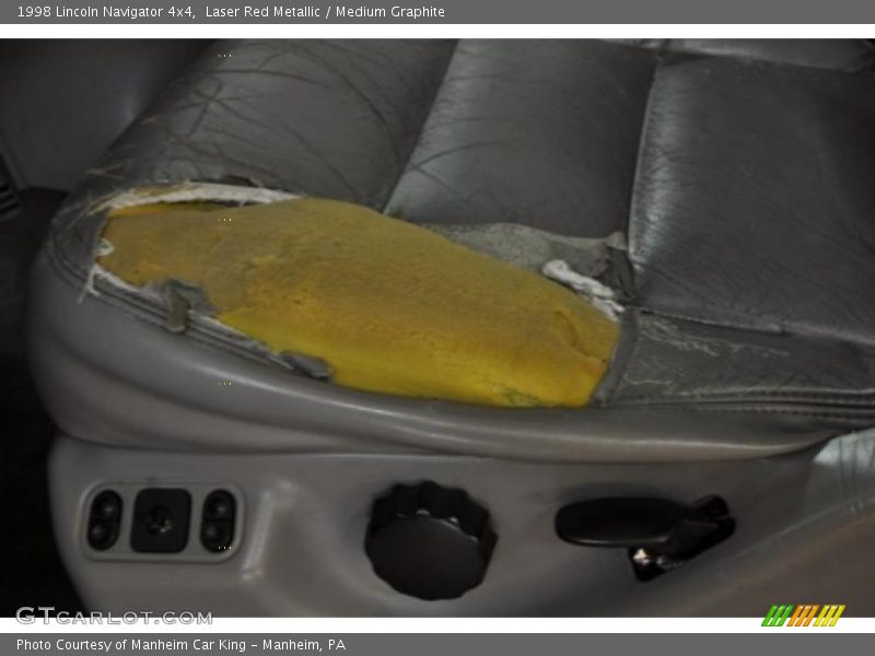 Laser Red Metallic / Medium Graphite 1998 Lincoln Navigator 4x4