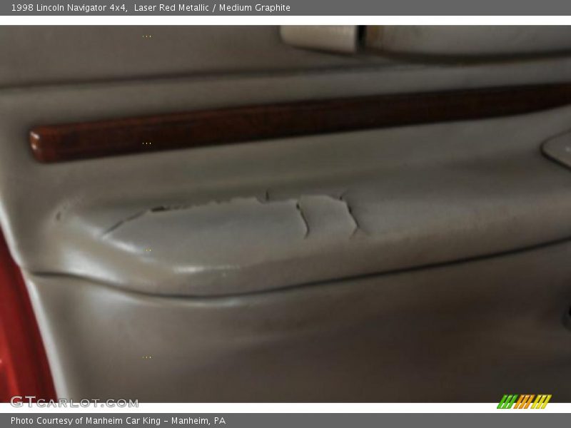 Laser Red Metallic / Medium Graphite 1998 Lincoln Navigator 4x4