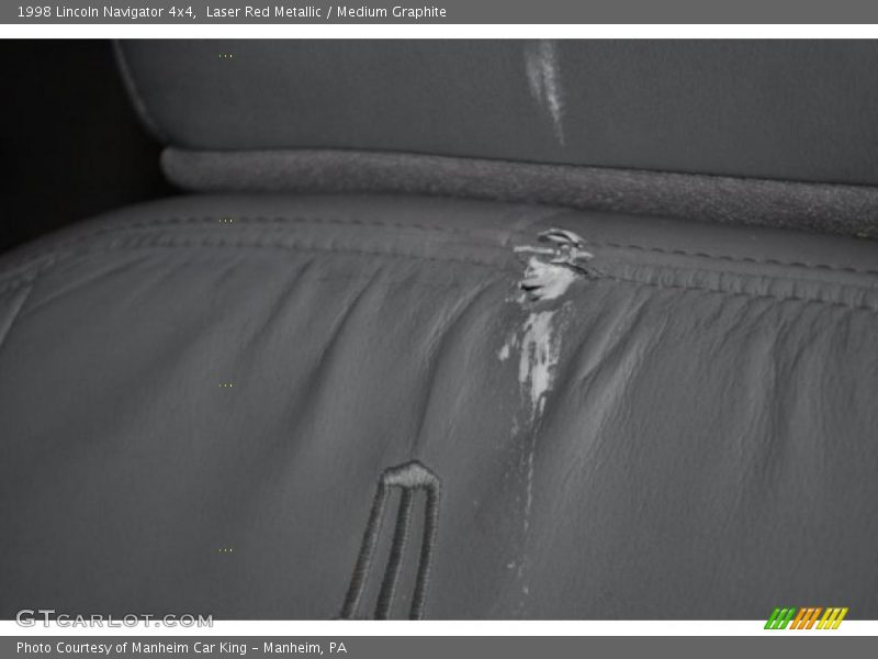 Laser Red Metallic / Medium Graphite 1998 Lincoln Navigator 4x4