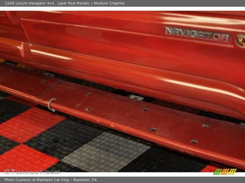 Laser Red Metallic / Medium Graphite 1998 Lincoln Navigator 4x4