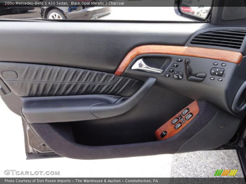 Black Opal Metallic / Charcoal 2000 Mercedes-Benz S 430 Sedan