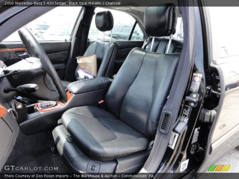 Black Opal Metallic / Charcoal 2000 Mercedes-Benz S 430 Sedan