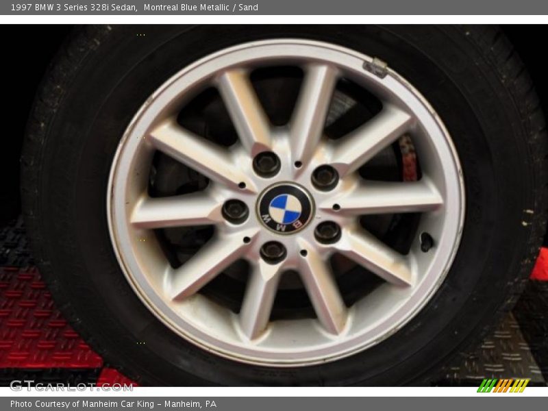 Montreal Blue Metallic / Sand 1997 BMW 3 Series 328i Sedan