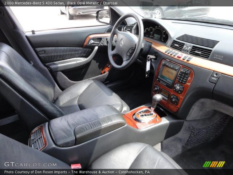 Black Opal Metallic / Charcoal 2000 Mercedes-Benz S 430 Sedan