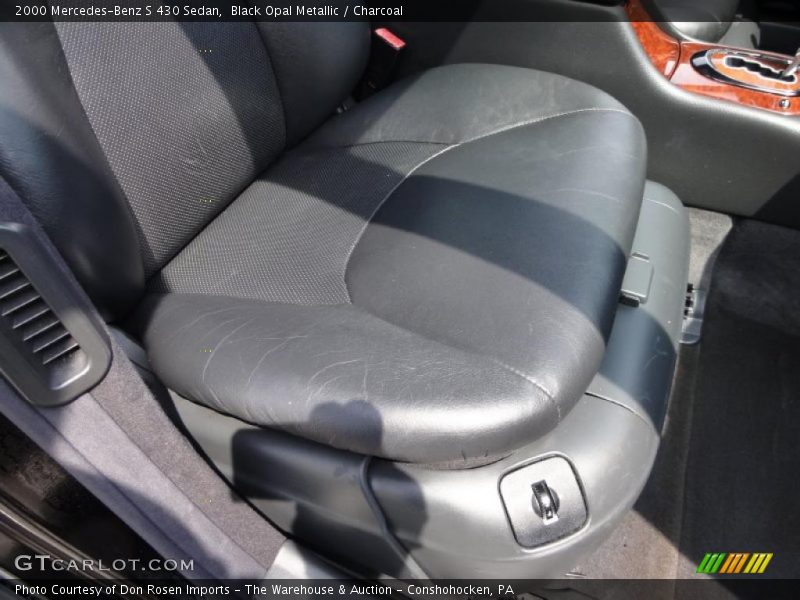 Black Opal Metallic / Charcoal 2000 Mercedes-Benz S 430 Sedan
