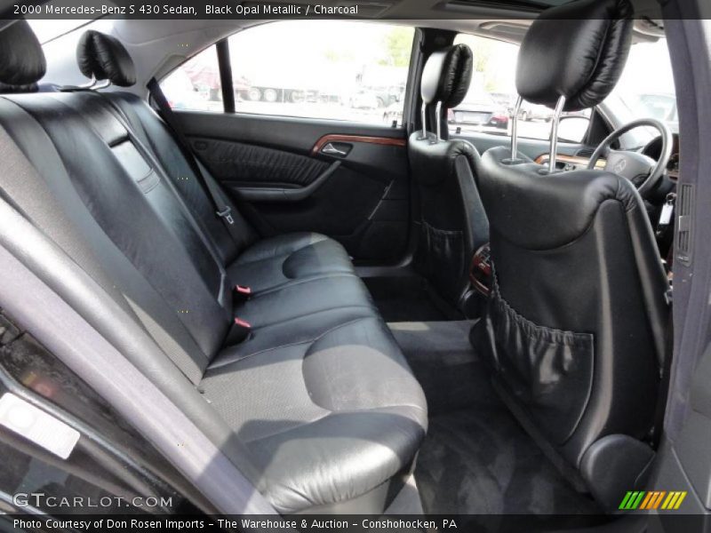 Black Opal Metallic / Charcoal 2000 Mercedes-Benz S 430 Sedan