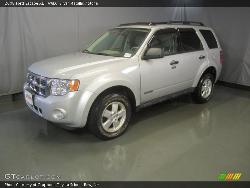 Silver Metallic / Stone 2008 Ford Escape XLT 4WD